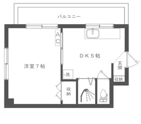 アイビーハイツの物件間取画像